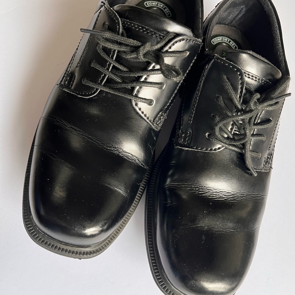 Nunn Bush Kore Comfort Gel Walking Shoes Men’s 8M Slip Resistant Genuine Leather